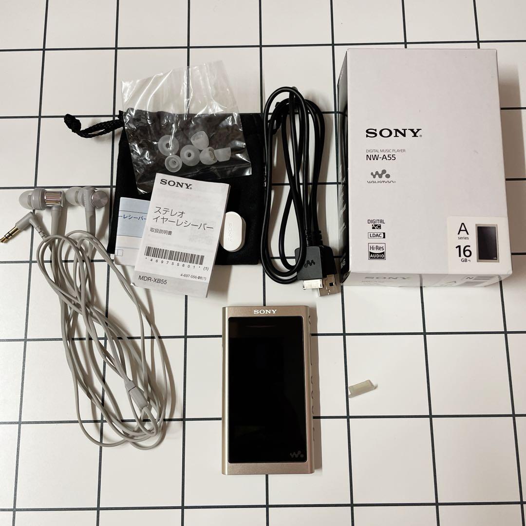 SONY NW-A55 WALKMAN ペールゴールド　A 16GB