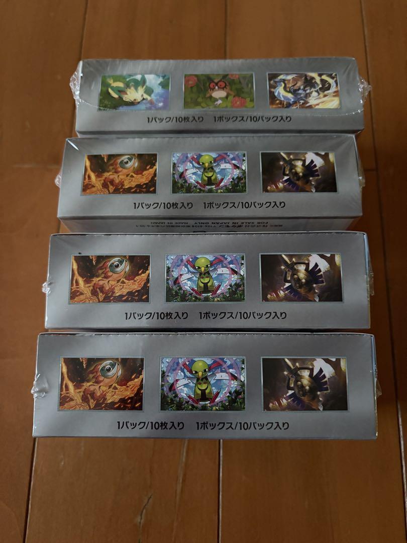 ポケモンカード テラスタルフェスex 4boxシュリンク付き