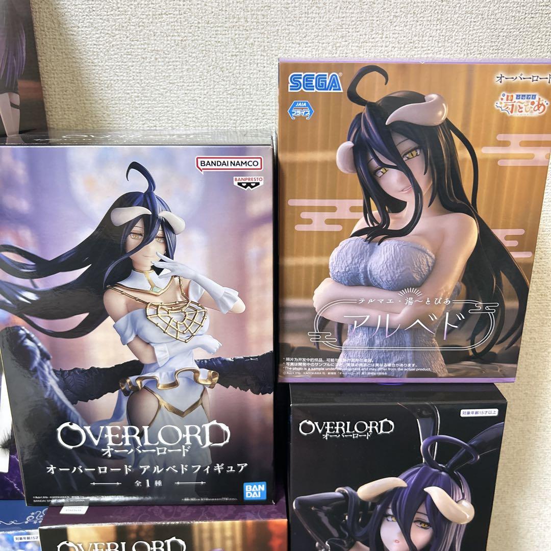 高質 フィギュアまとめ売り 7体セット アルベド オーバーロード コミック・アニメ