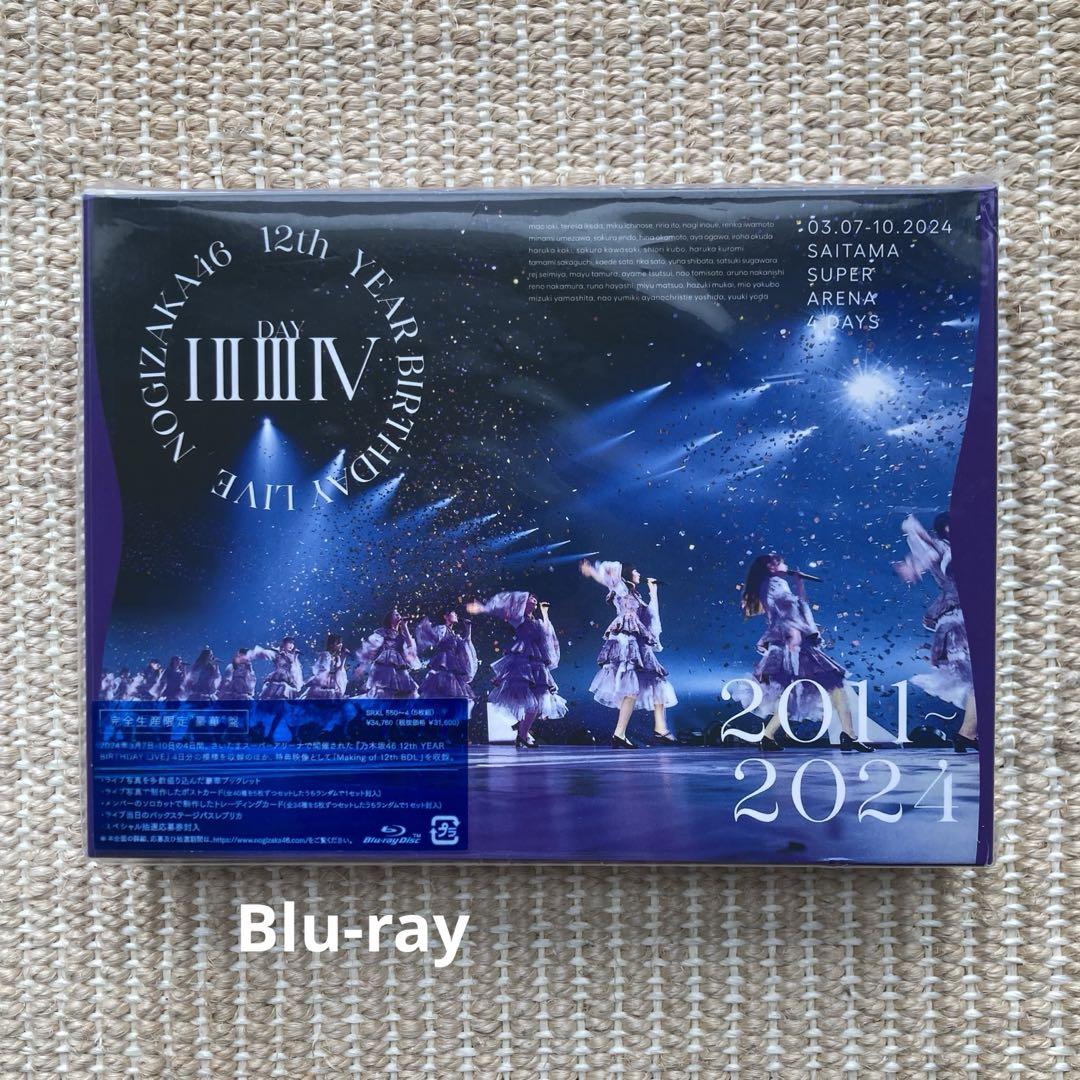Blu-ray乃木坂46 12th YEAR BIRTHDAY LIVE限定~！