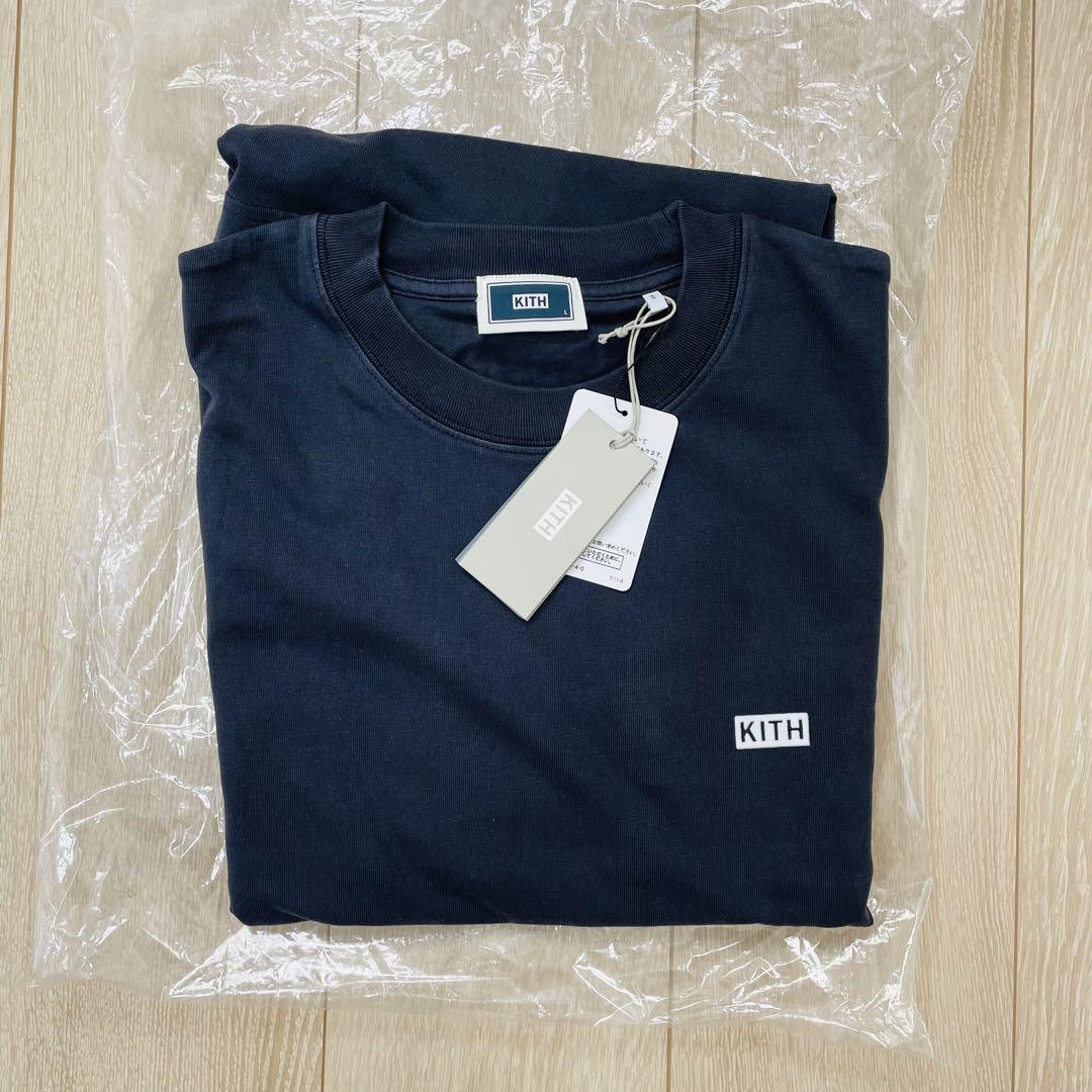【定価以下】kith long sleeve lax tee nevy