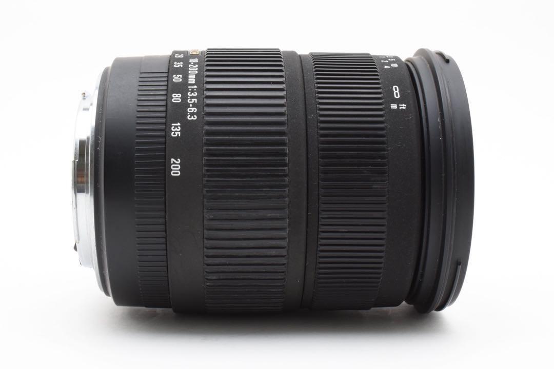 【美品】SIGMA 18-200mm F3.5-6.3 DC OS キャノン用
