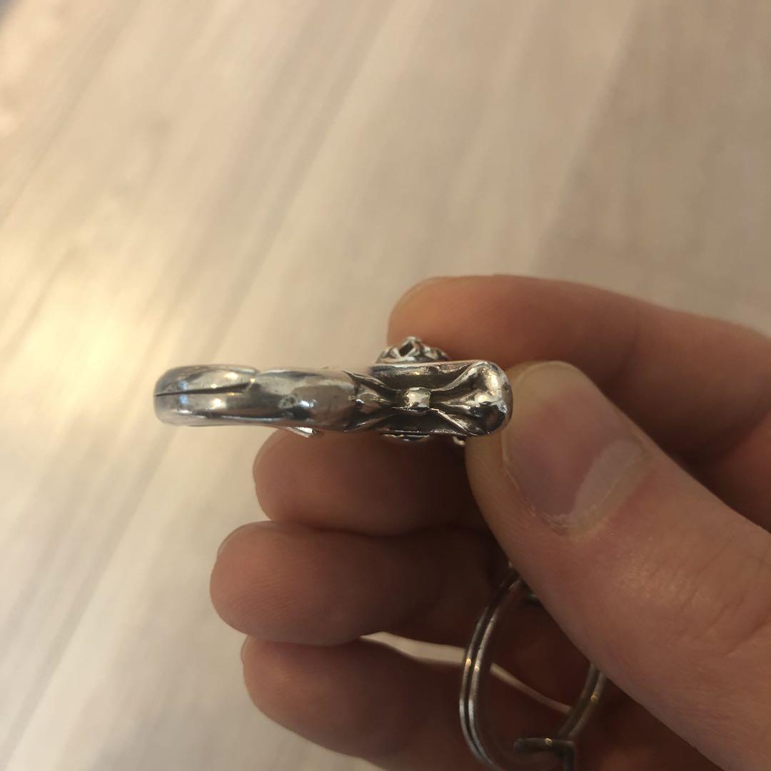 CHROME HEARTS キーリングショートクラシックチェーン
