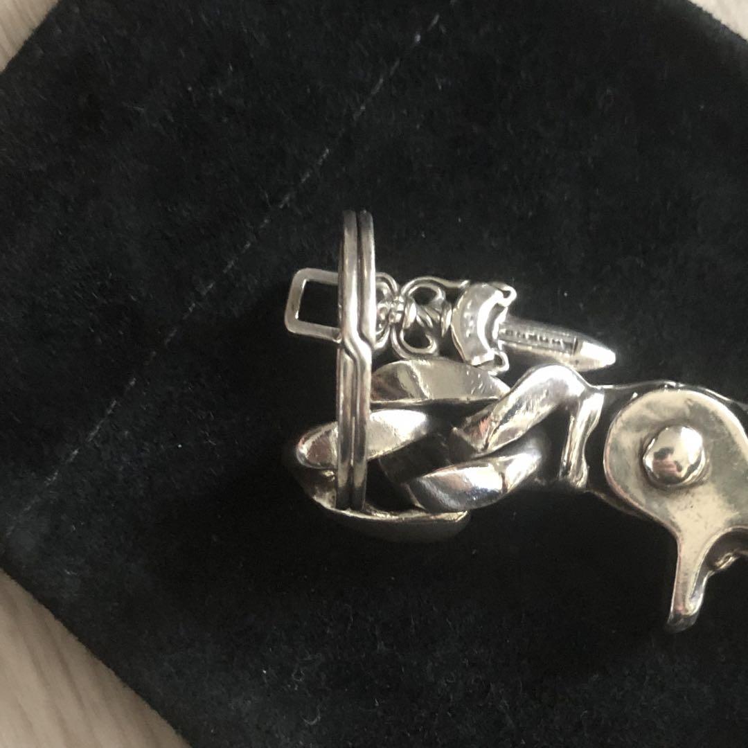CHROME HEARTS キーリングショートクラシックチェーン