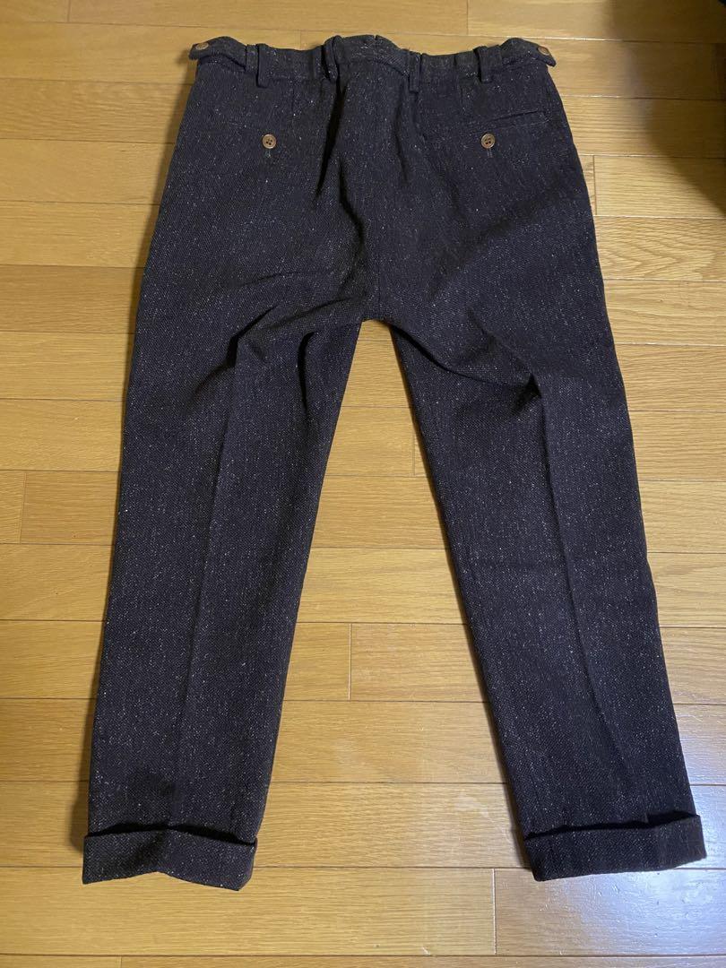 パンツ visvim high water slacks melange wool