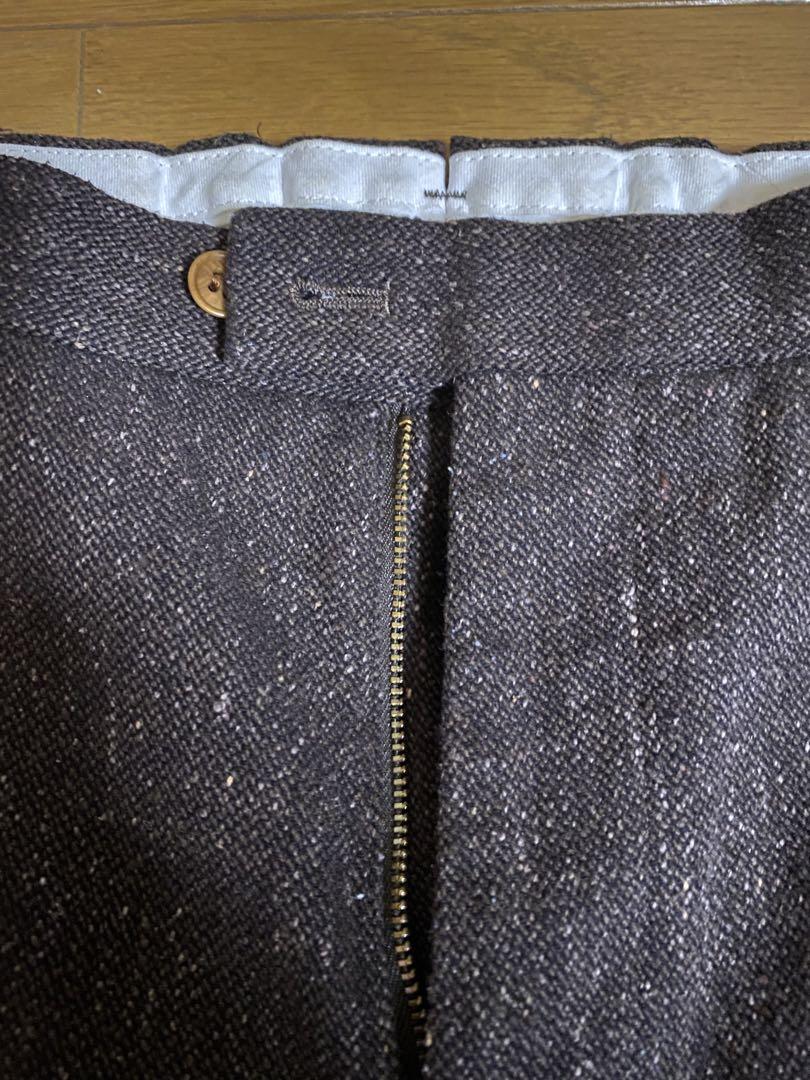 パンツ visvim high water slacks melange wool