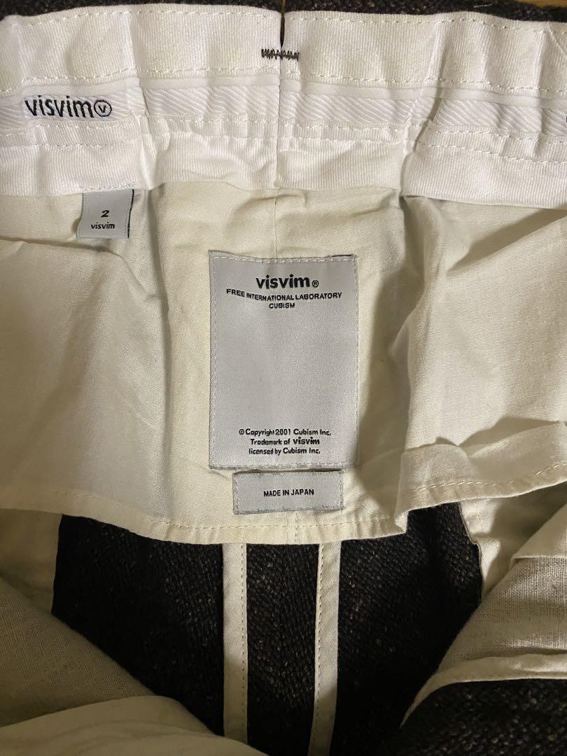 パンツ visvim high water slacks melange wool