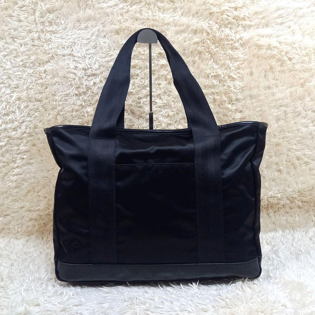 【美品】PORTER サックスバー ポーター コラボ ストーム トートバッグ 黒