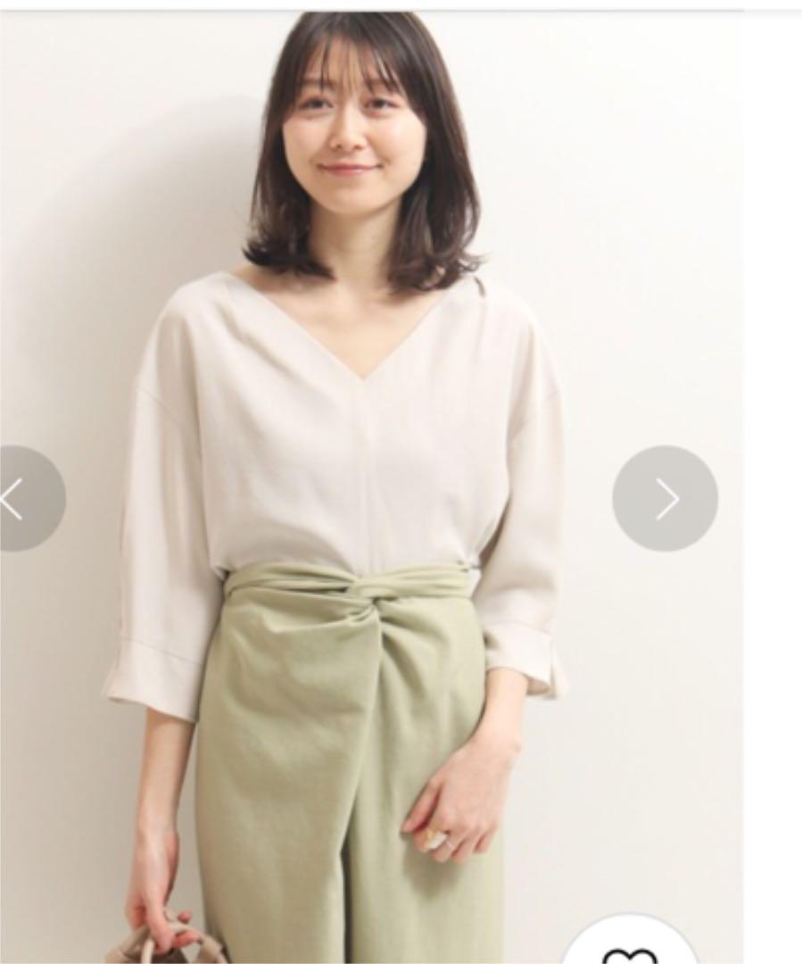 はちみつさん専用✴︎新品未使用タグ付き✴︎ ノーブル リヨセルツイルタックスリーブ