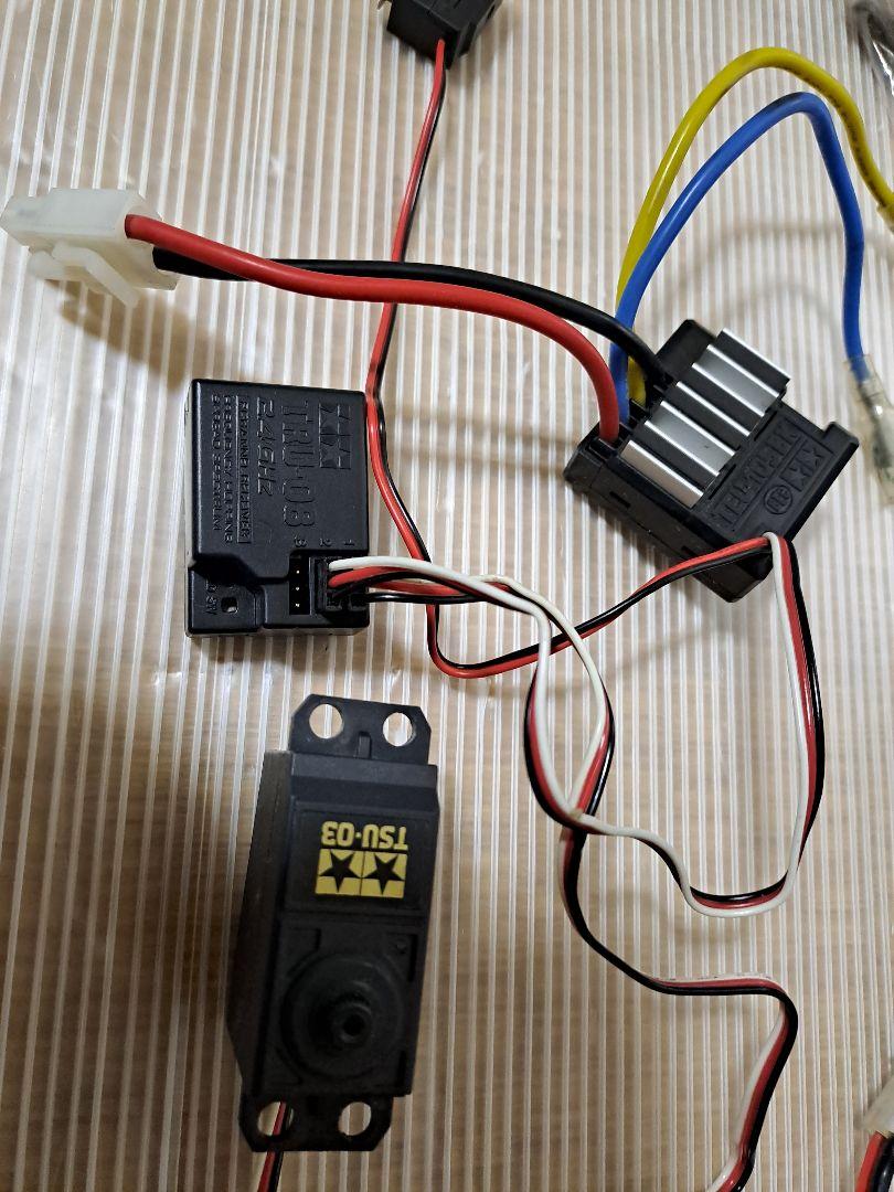 タミヤファインスペック 2.4G 送信機 受信機 ESC サーボ 540