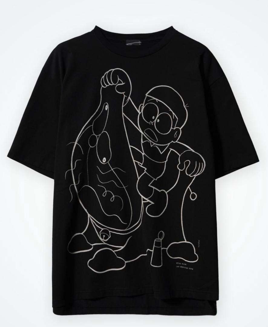 LAD MUSICIAN ドラえもんコラボ Tシャツ 46 新品 ドラえもん ラッドミュージシャン Tシャツ L 46