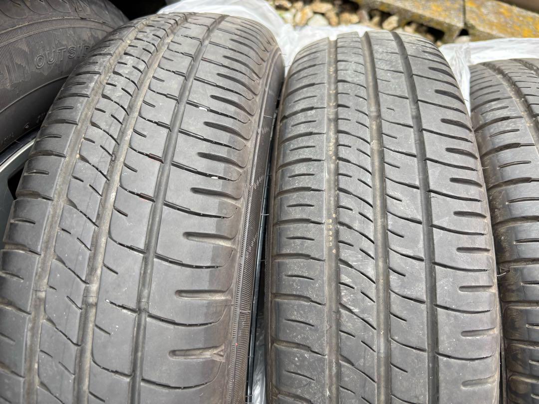 ■N-BOXスラッシュ純正ホイール ダンロップ155/65R14 4本セット