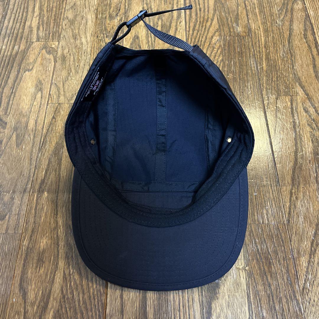 Supreme Waxed Ripstop Camp Cap 黒