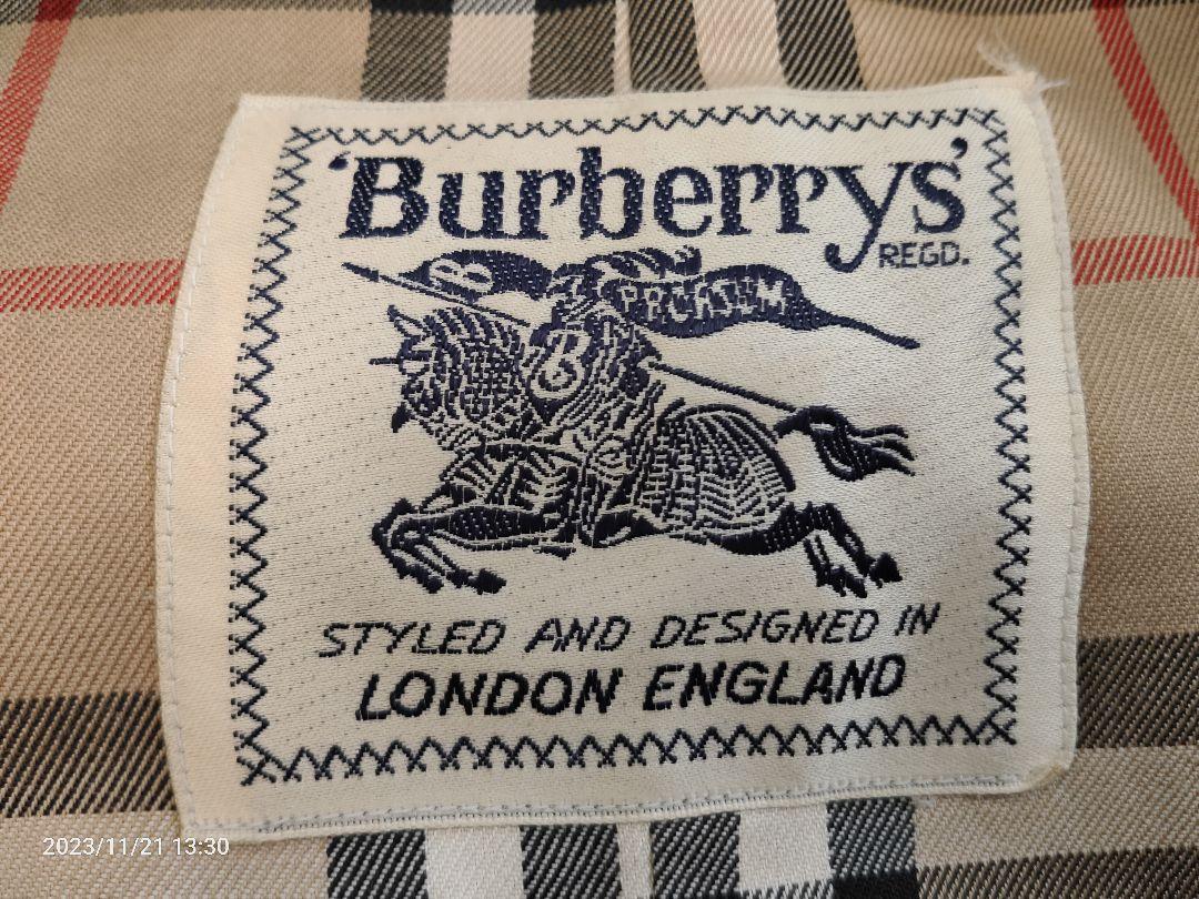 BURBERRY ロングコート ノバチェック柄 キャメル