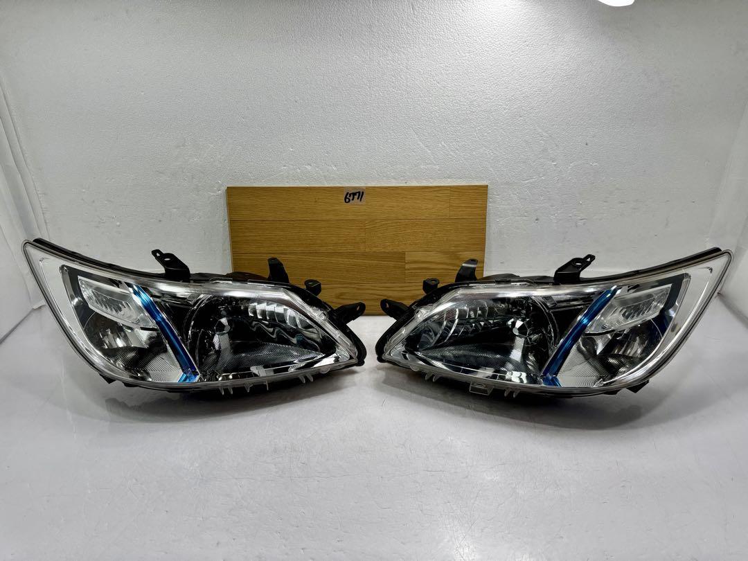 美品車検⭕️ エクシーガ YA4 YA5 HID ヘッドライト左右 レベライザー付