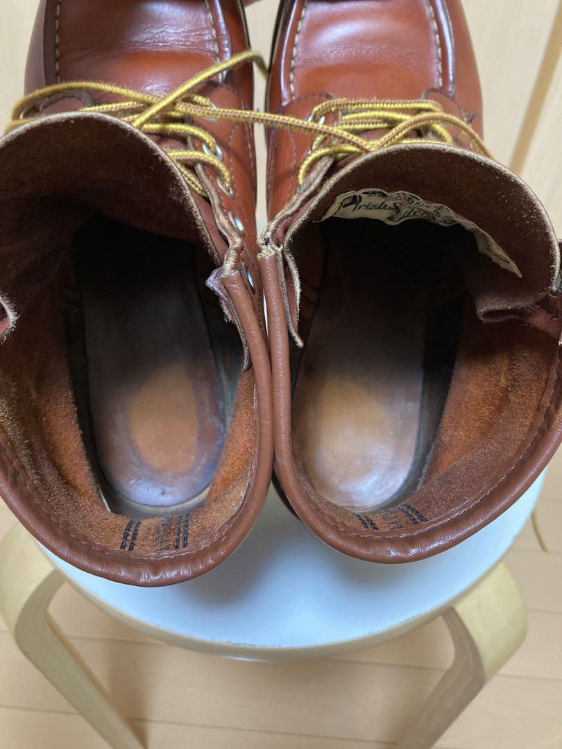 90年製 875 RED WING ブーツ US7 25 セッター 犬タグ