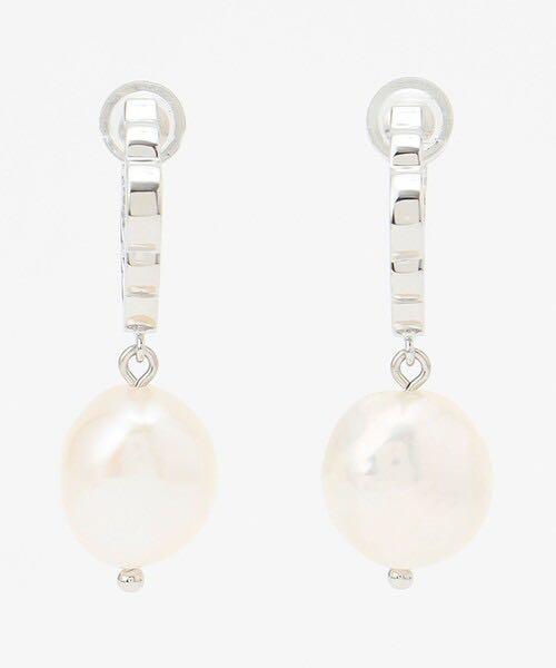 2040円 【値下げ】 TOCCA OPEN CLOVER PEARL イヤリング