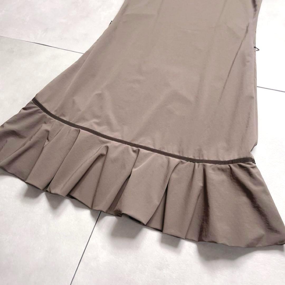 FOXEY guRL フォクシーガール フリルワンピース ドレス 伸縮性 S