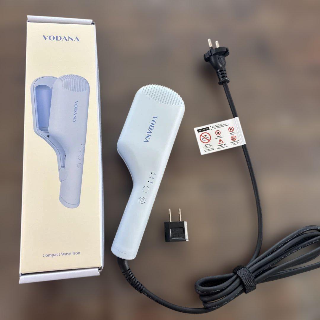 VODANA Compact Wave Iron ブルー　韓国