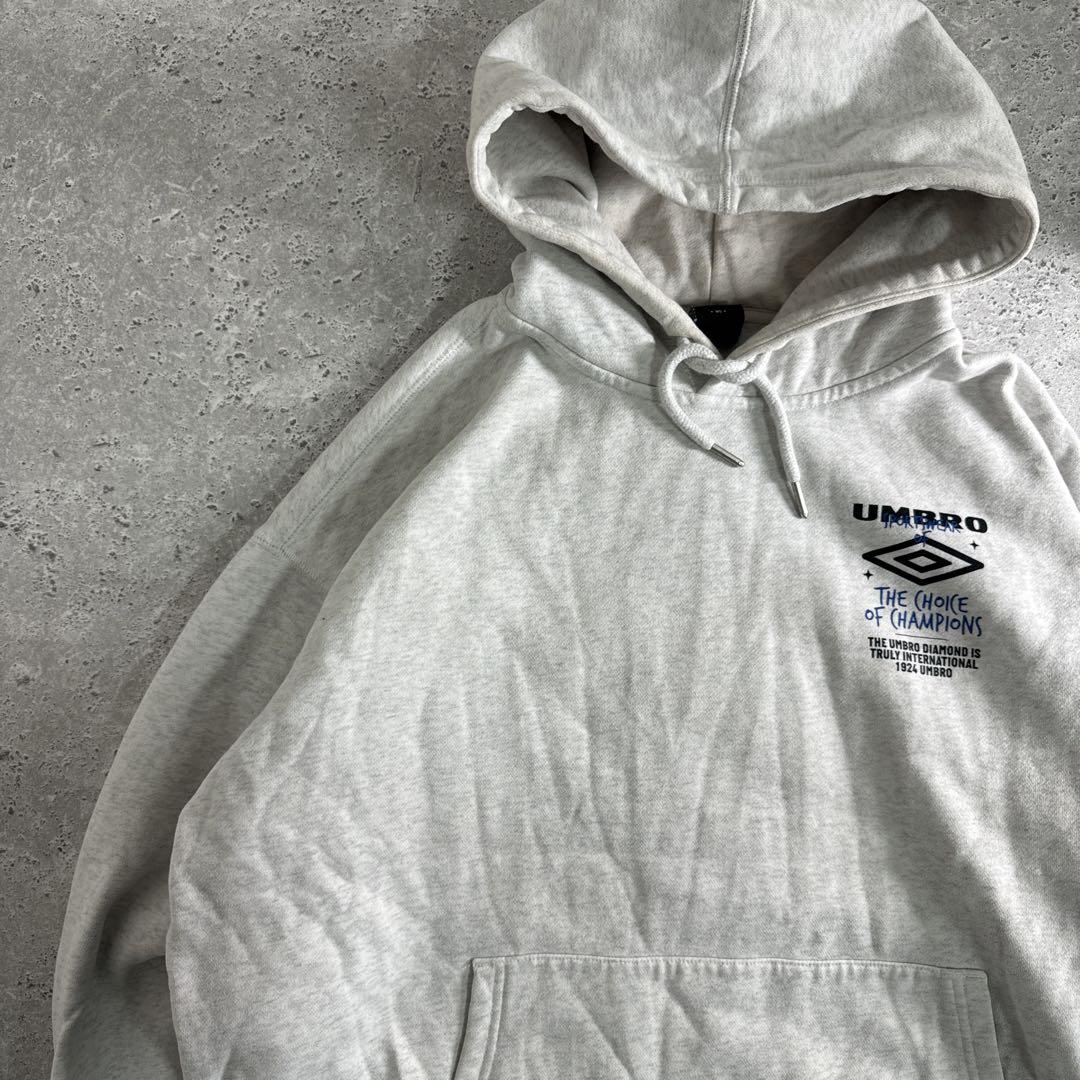 アンブロ umbro パーカー グレー フーディー XL