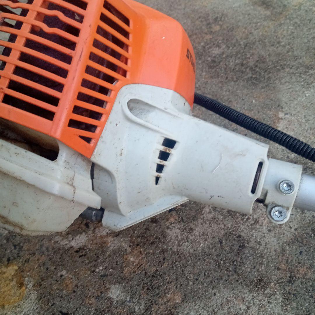 STIHL 草刈り機 オレンジ/ホワイト　エンジンのみ