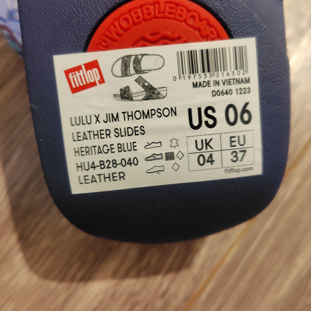新品未使用　サンダル　ジム・トンプソン　フィットフロップ　lulu us06
