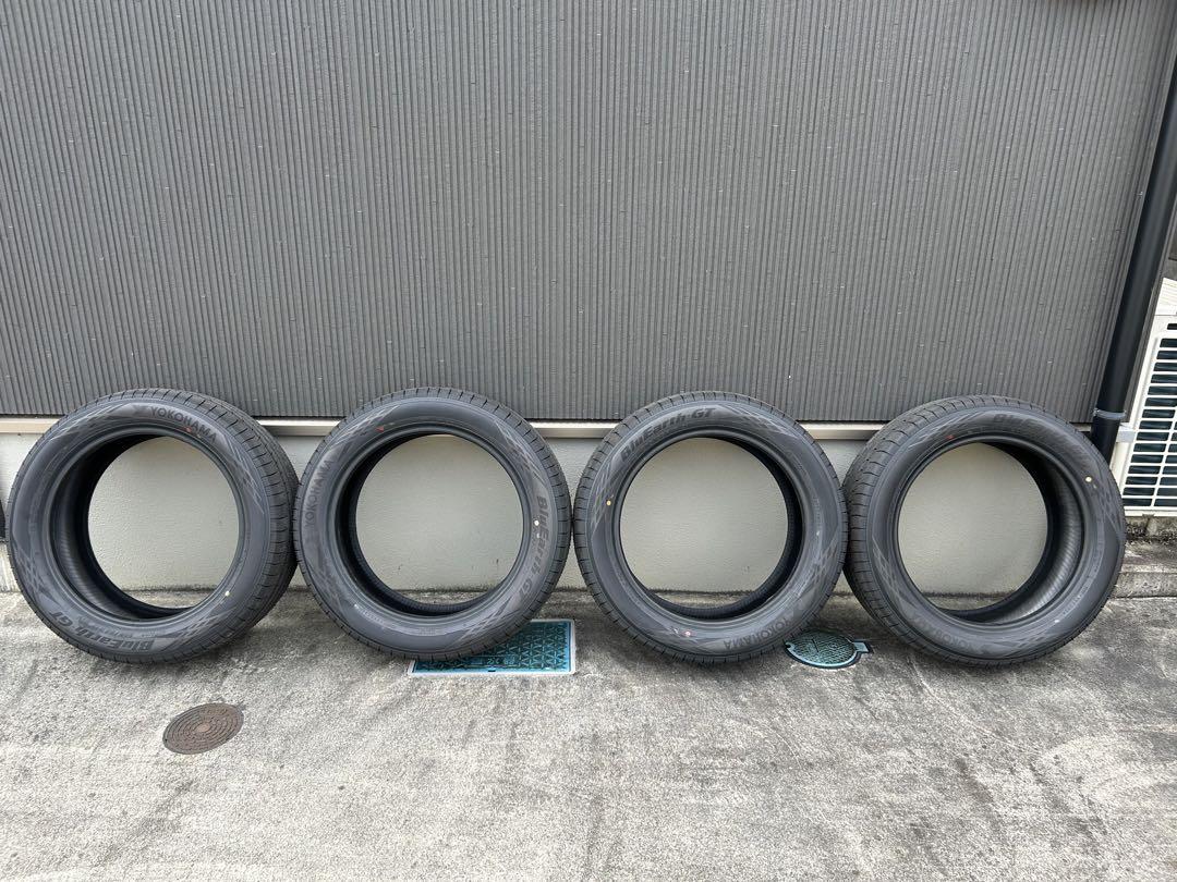 blue earth GT AE51 90ヴォクシー新車外し　205/55R17