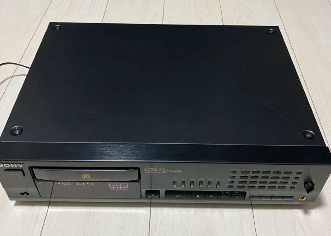 SONY ソニー　CDプレーヤー　CDP-911 ゴムベルト交換済