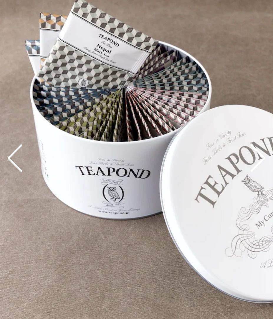 TEAPOND ティーバッグセレクション 大缶入り 48個
