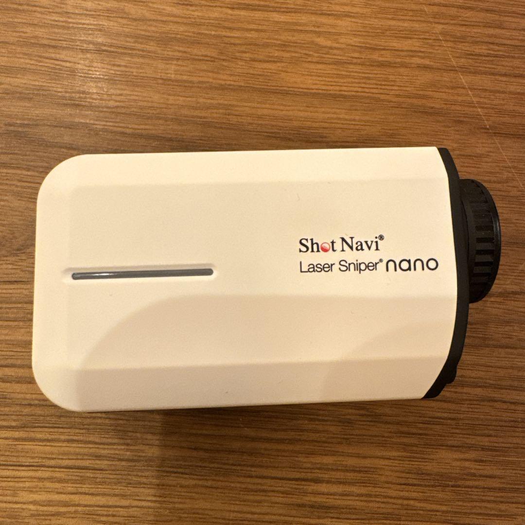 ショットナビShot Navi Laser Sniper nanoホワイト