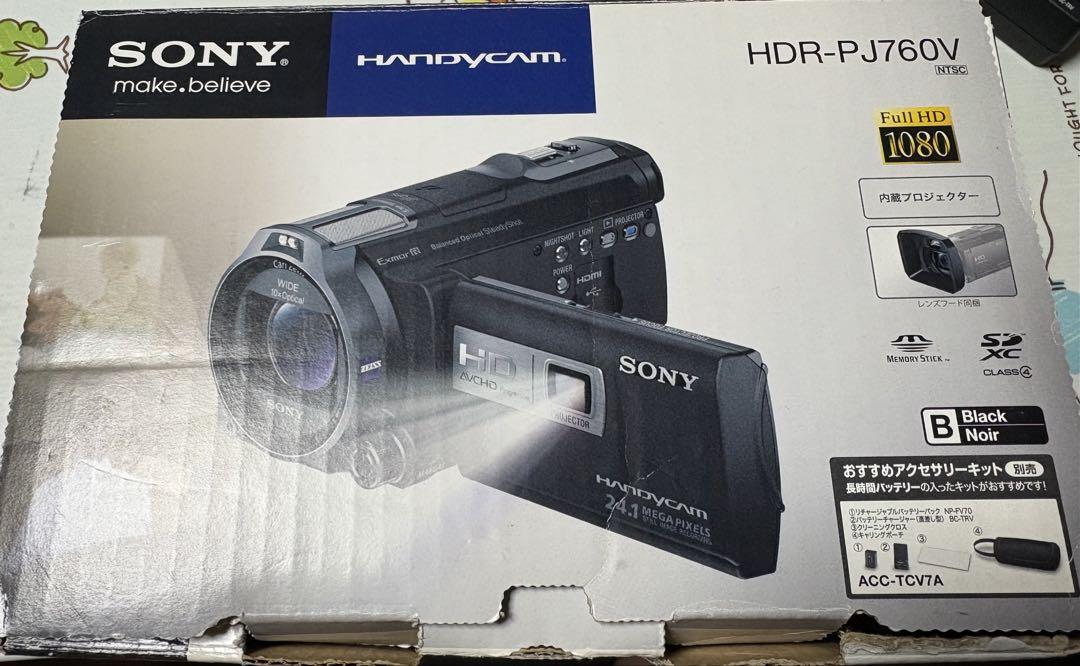SONY HDR-PJ760