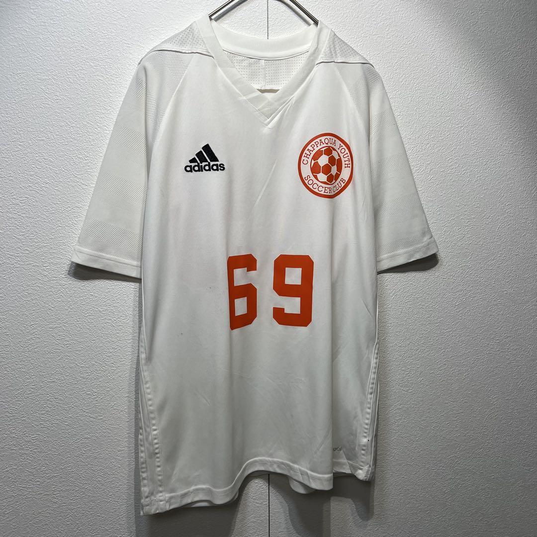 【US規格】 希少 アディダス CHAPPAQUA YOUTH サッカーシャツ