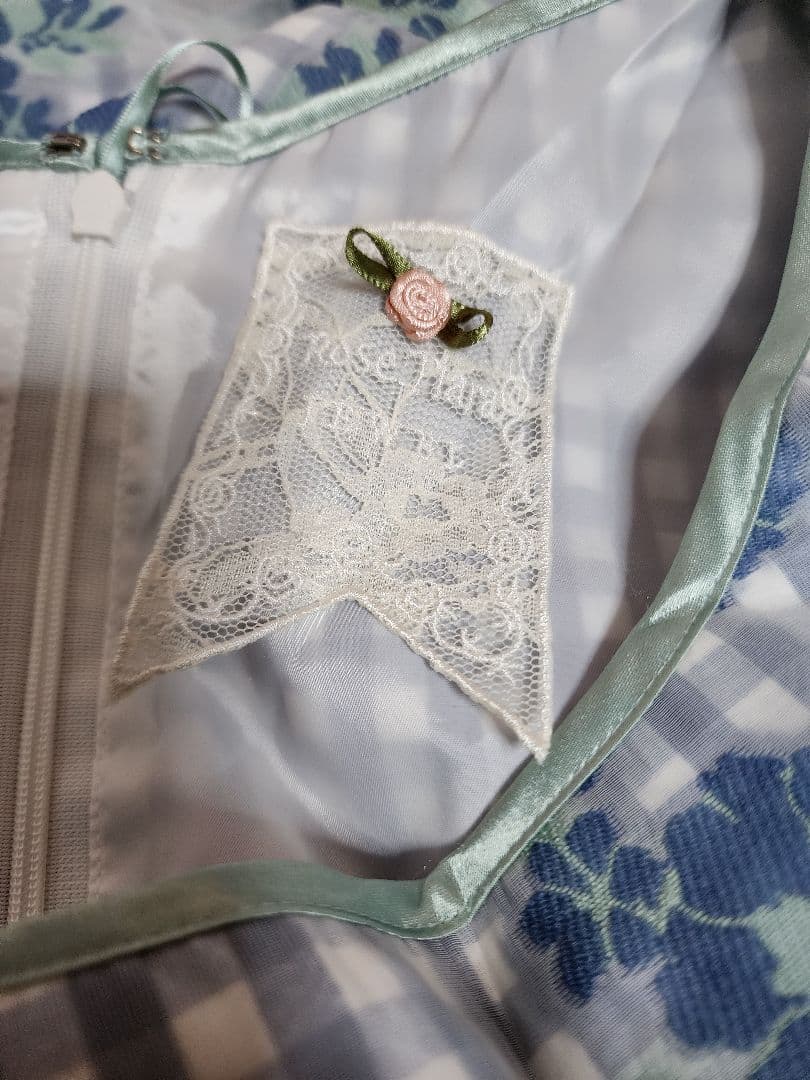 美品　ローズティアラ　大きいサイズ(46)　ワンピース⑧