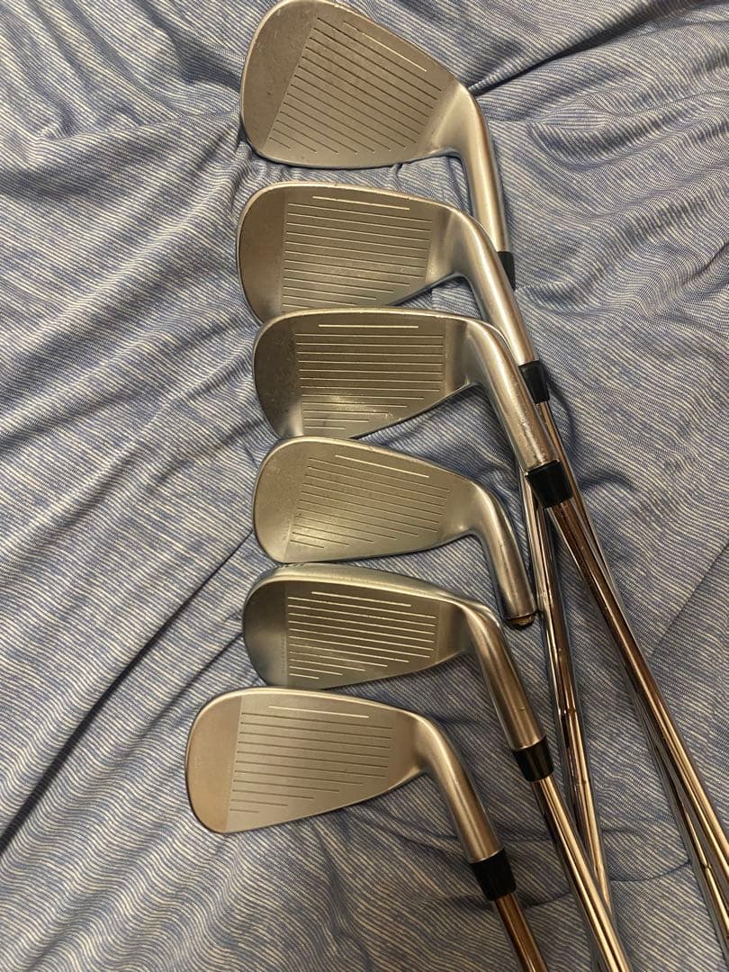 【訳あり】コブラ　ラッドスピード　アイアンセット5-9 P KBS Tour 左