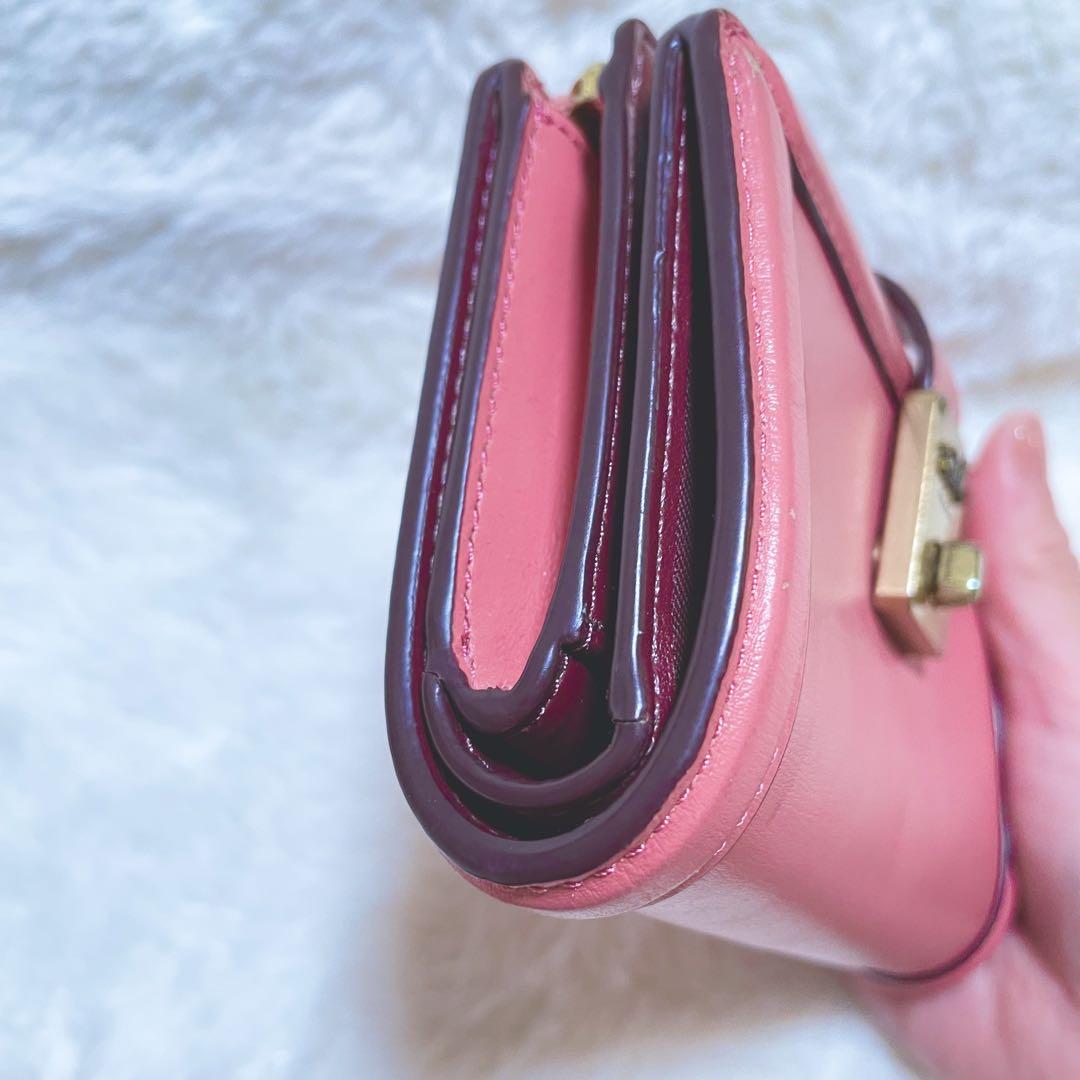 COACH ハットンウォレット ターンロック 二つ折り財布 本革 ボルドー 2025年最新】coach ハットンウォレットの人気アイテム - メルカリ
