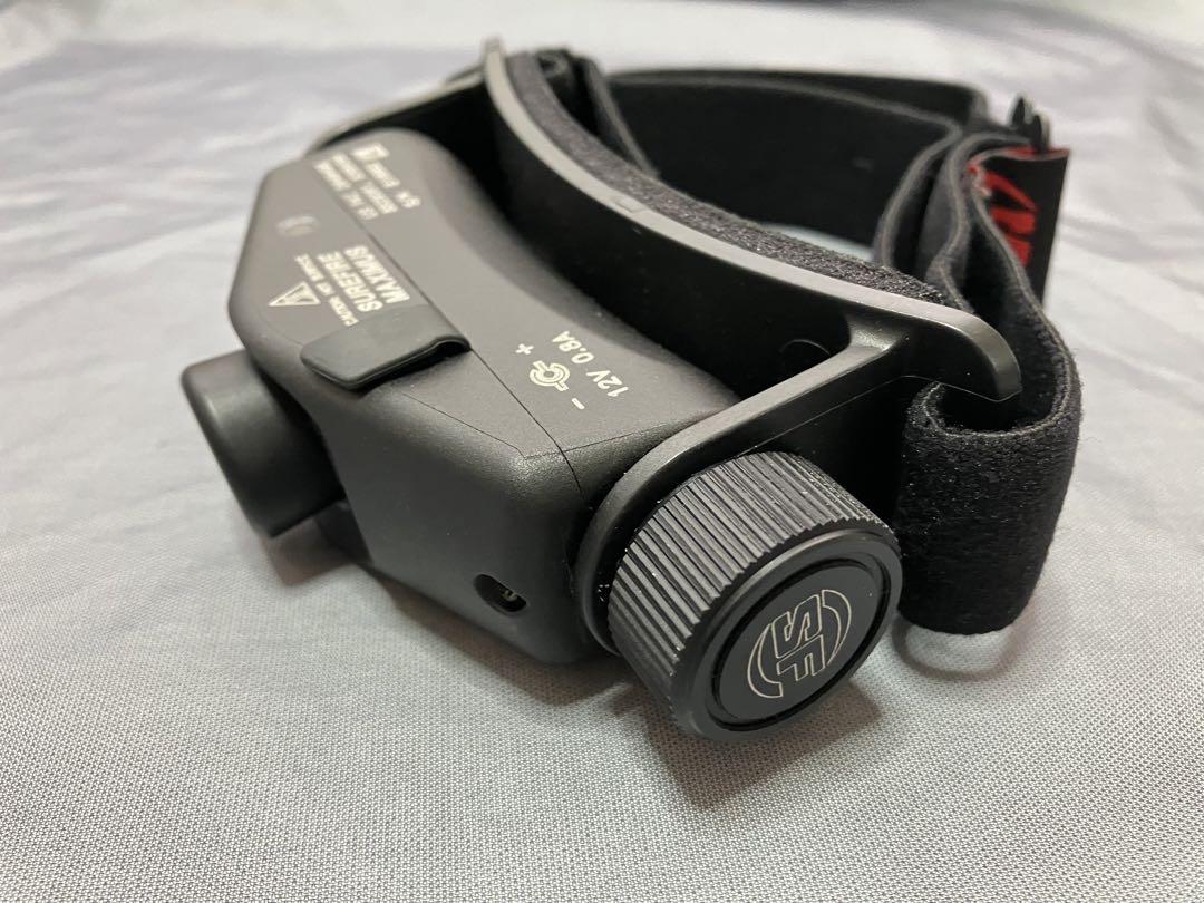 【希少】シュアファイア SF ヘッドライト ブラック 充電器付き