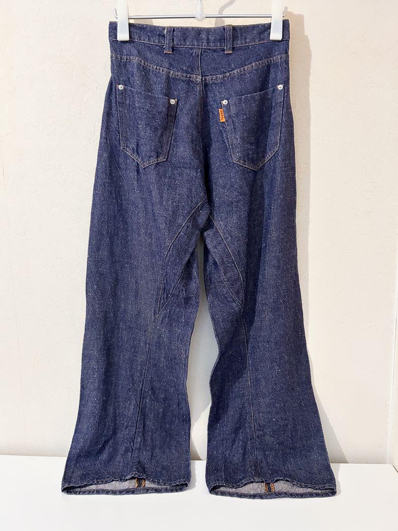 DEPT デプトHemp wide denim SIZE1