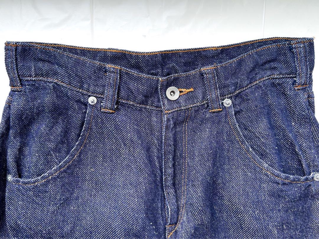 DEPT デプトHemp wide denim SIZE1