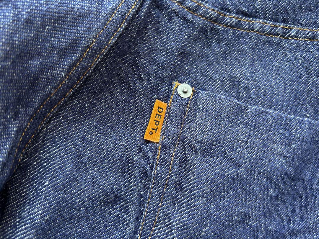 DEPT デプトHemp wide denim SIZE1