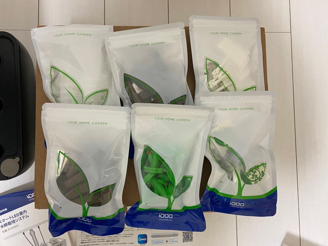 iDOOスマート水耕栽培キット 12ポッド Wi-Fiアプリ対応 iDOOスマート水耕栽培キット 12ポッド Wi-Fiアプリ対応