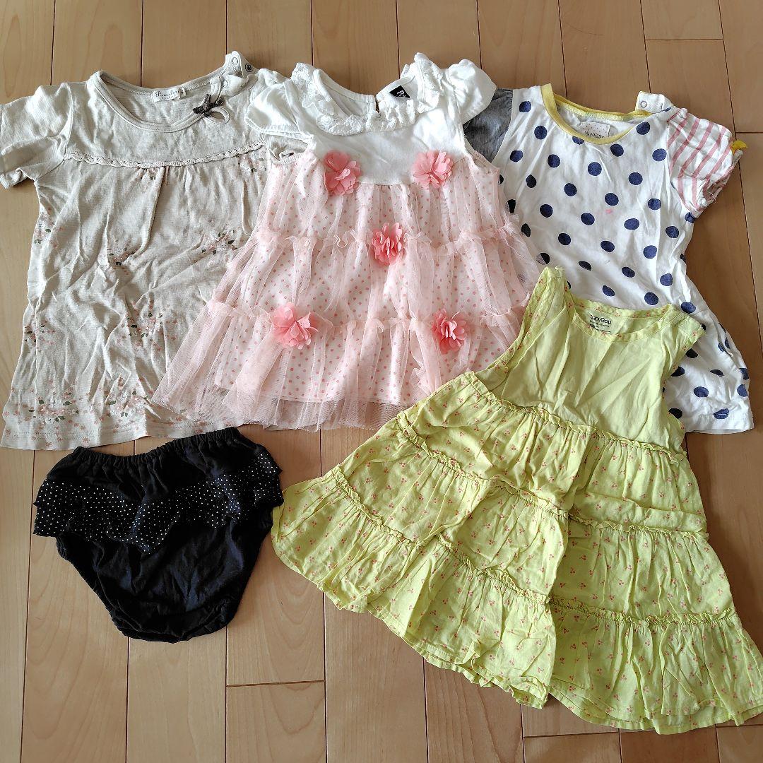 女の子 90 95 夏服 まとめ売り 子供服 - メルカリ