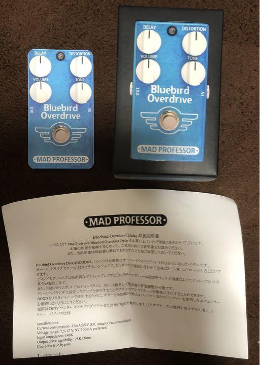 MAD PROFESSOR Bluebird Overdrive ジャンク品 MAD PROFESSOR Bluebird Overdrive - メルカリ