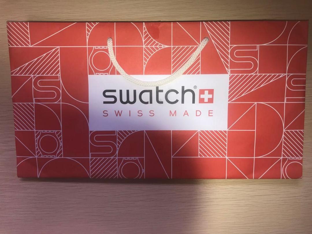 swatch omega Neptune 保証付 紙袋付 ネプチューン スオッチ