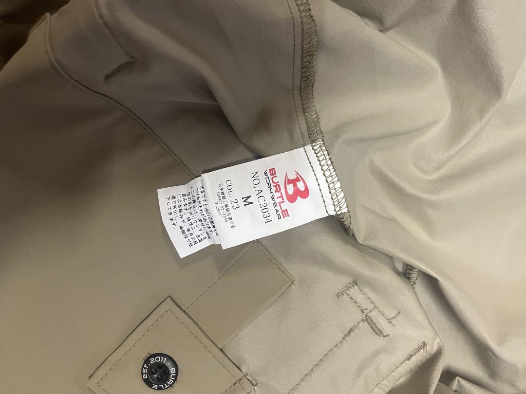 BURTLE 空調服 ハイバックベスト M