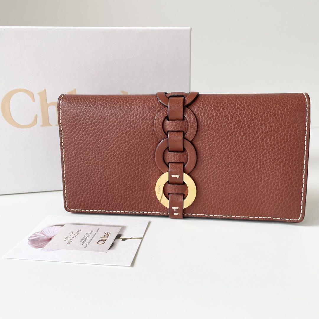 ほぼ新品】Chloe ダリル 長財布 Darryl ロング ウォレット