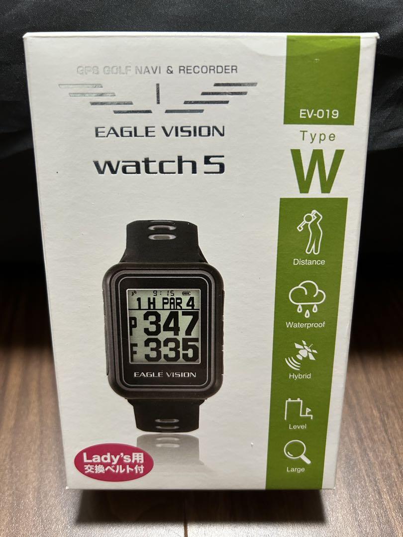 EAGLE VISION watch 5 ゴルフ用GPSナビ　EV-019