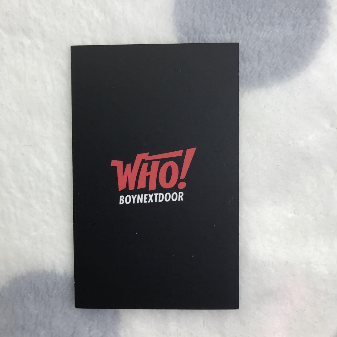 BOYNEXTDOOR テサン Weverse ラキドロ トレカ BOYNEXTDOOR No Genre weverse global ラキドロ トレカ テサン
