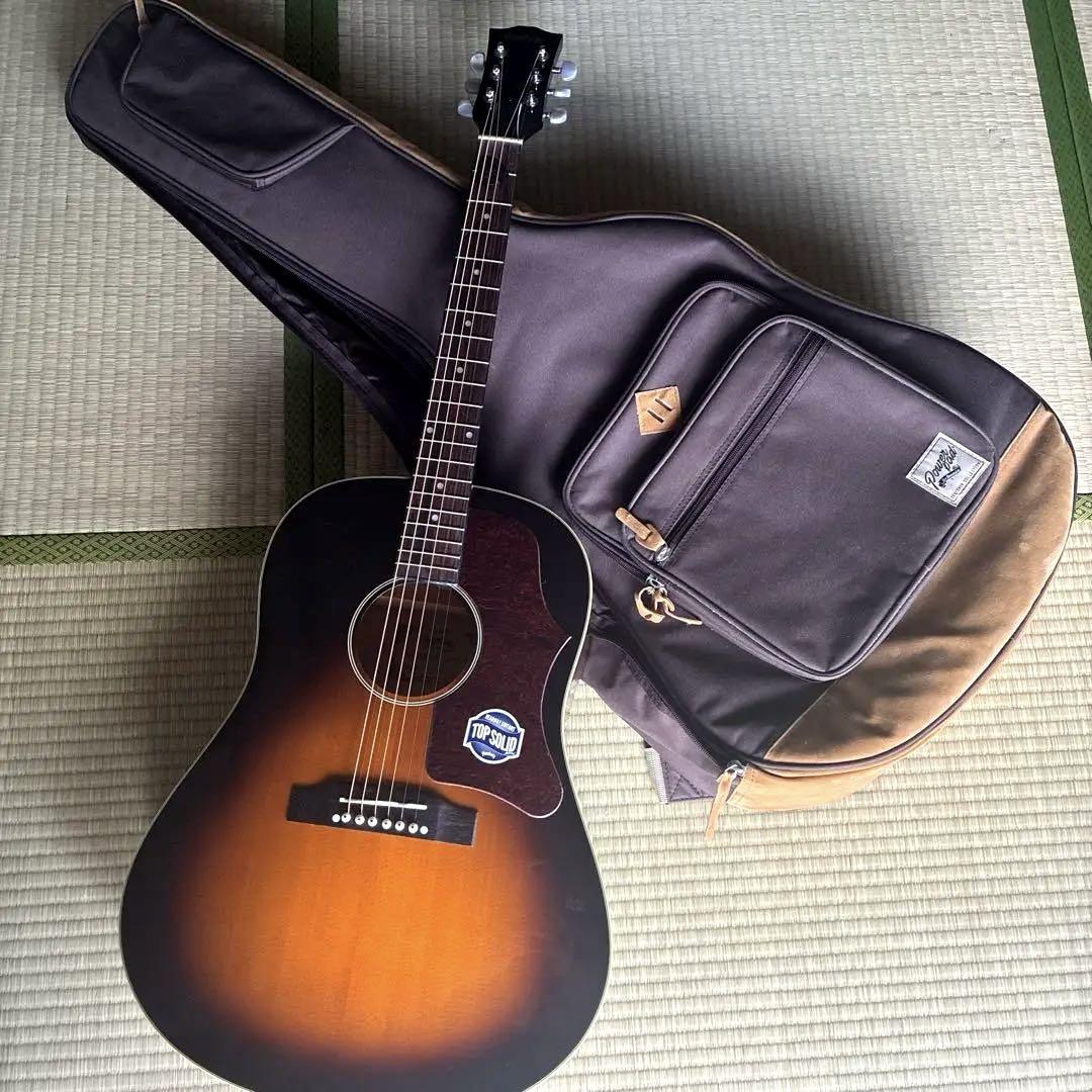 Headway HJ-45S/SB アコースティックギター　極美品　ケース付き
