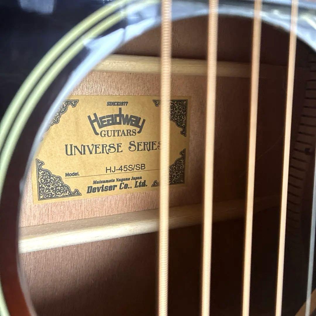 Headway HJ-45S/SB アコースティックギター　極美品　ケース付き Headway HJ-45S/SB アコースティックギター 極美品 ケース付き