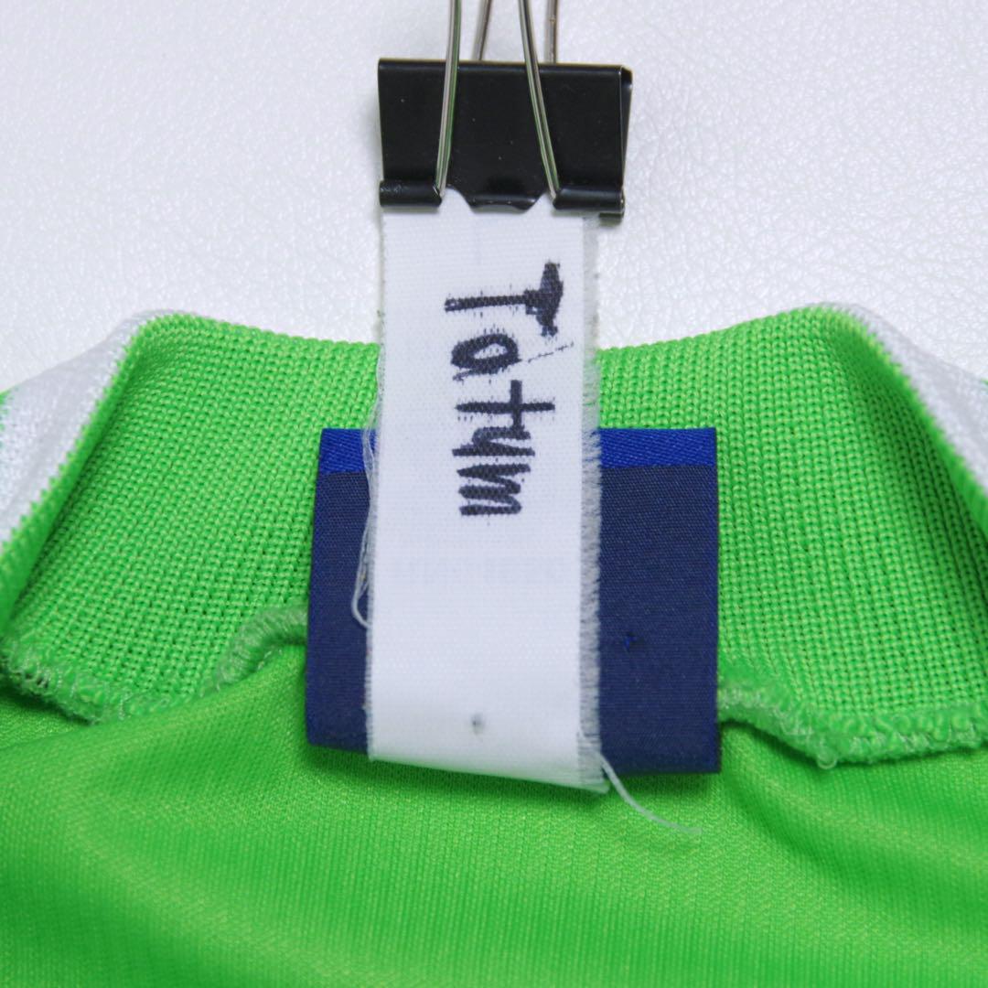 古着 90s UMBRO 長袖プルオーバー ゲームシャツ 緑